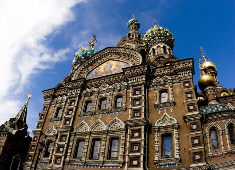 Russia Church of the Savior on the Spilled Blood art print by Nancy ,  Steve Ross for $57.95 CAD