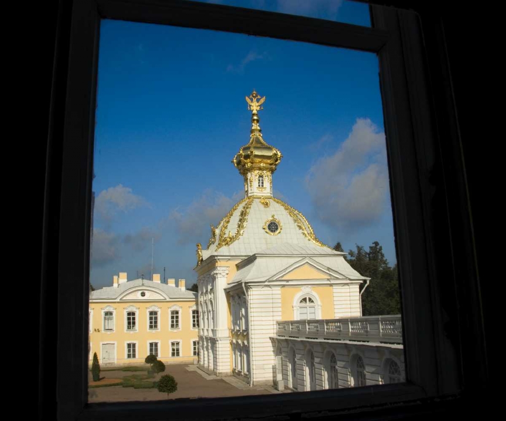 Russia, St Petersburg View of Peterhof Palace art print by Nancy ,  Steve Ross for $57.95 CAD