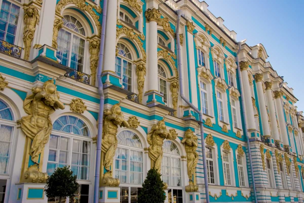 Russia, Pushkin Portion of Catherine Palace art print by Nancy ,  Steve Ross for $57.95 CAD
