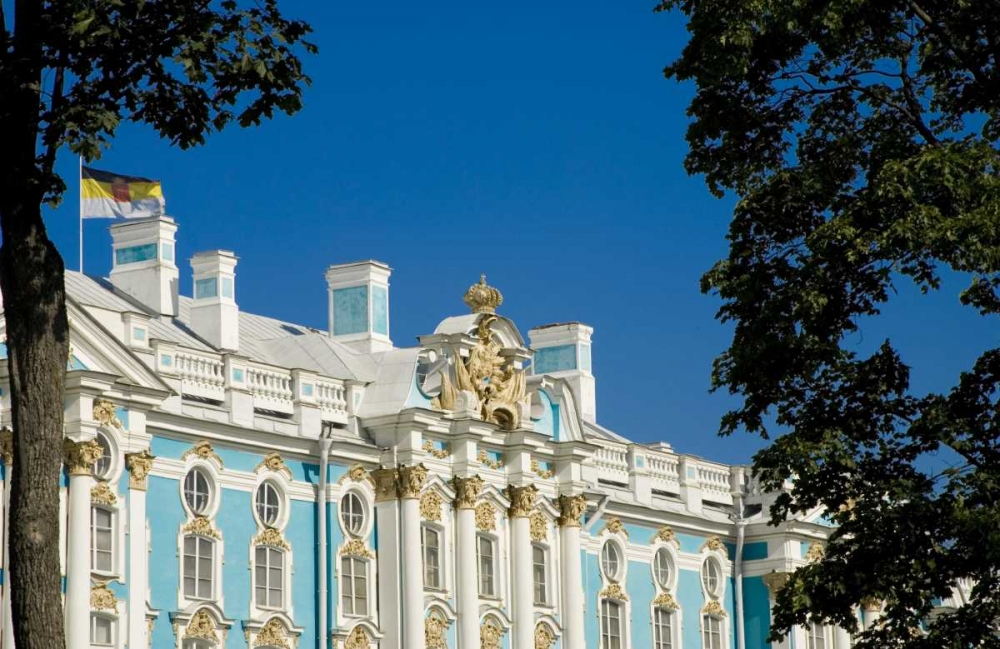 Russia, Pushkin Portion of Catherine Palace art print by Nancy ,  Steve Ross for $57.95 CAD
