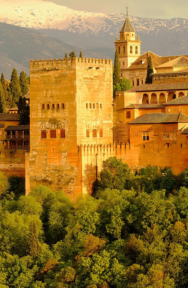 Granada-Spain-La Alhambra art print by George and Marilu Theodore for $57.95 CAD