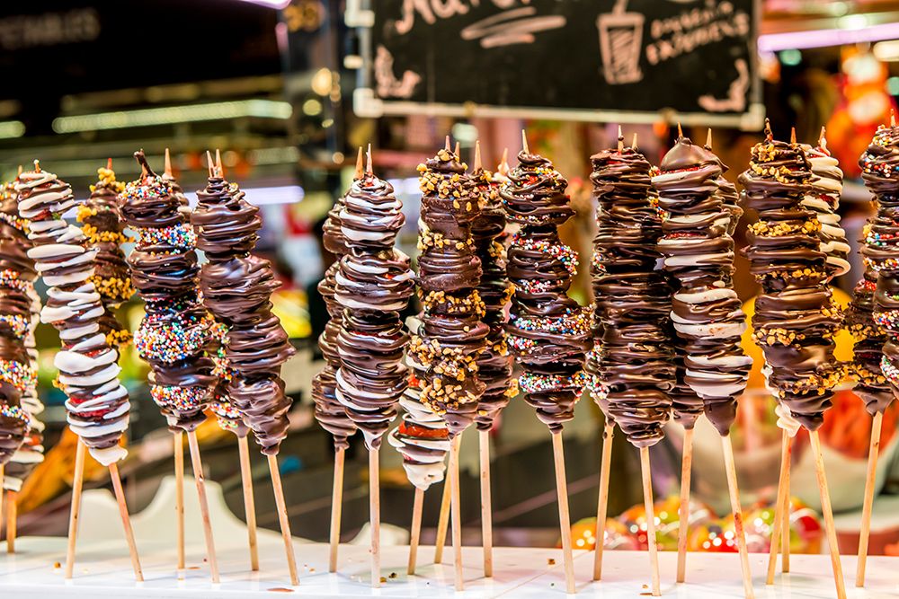 Mercat de Sant Josep de la Boqueria is Barcelonas most famous market art print by Michael DeFreitas for $57.95 CAD