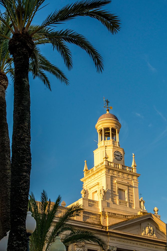 Cadiz City Hall, Plaza de Sevilla, Cadiz, Spain. art print by Michael DeFreitas for $57.95 CAD