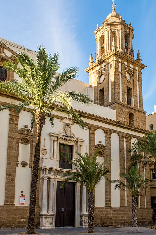 Iglesia de Santiago Apostol (Church of Saint James the Apostle), Cadiz, Spain. art print by Michael DeFreitas for $57.95 CAD