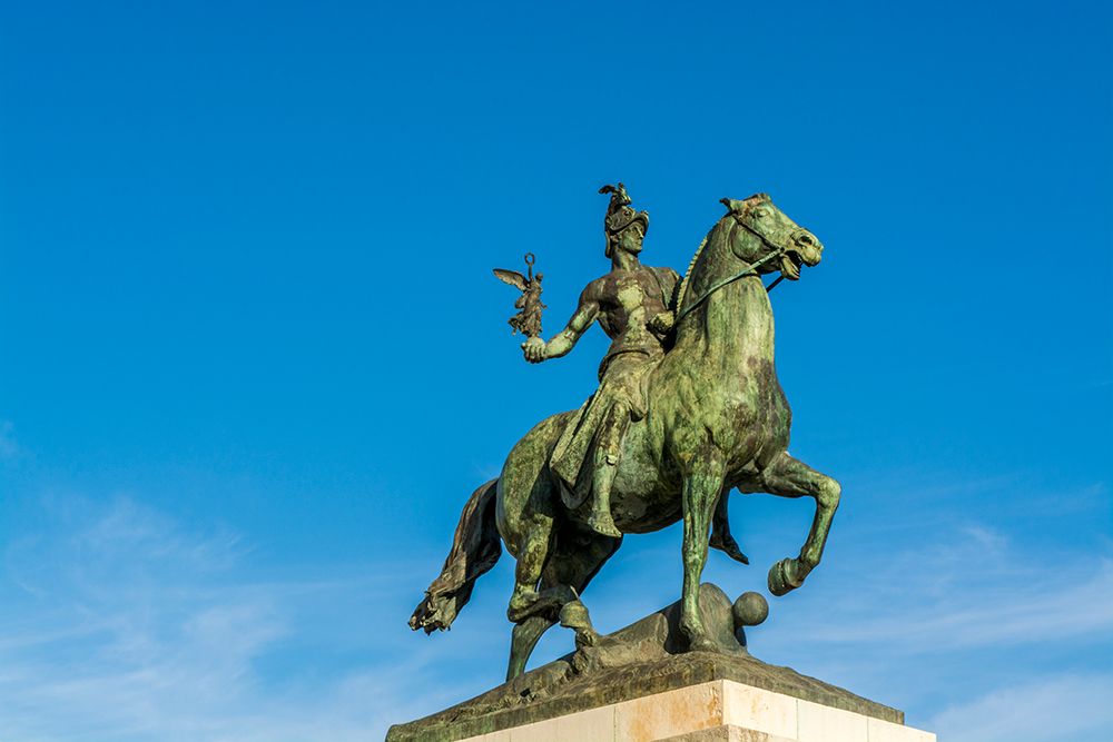 Monument to the Constitution of 1812, Plaza de Espana (Spain Square), Cadiz, Spain. art print by Michael DeFreitas for $57.95 CAD