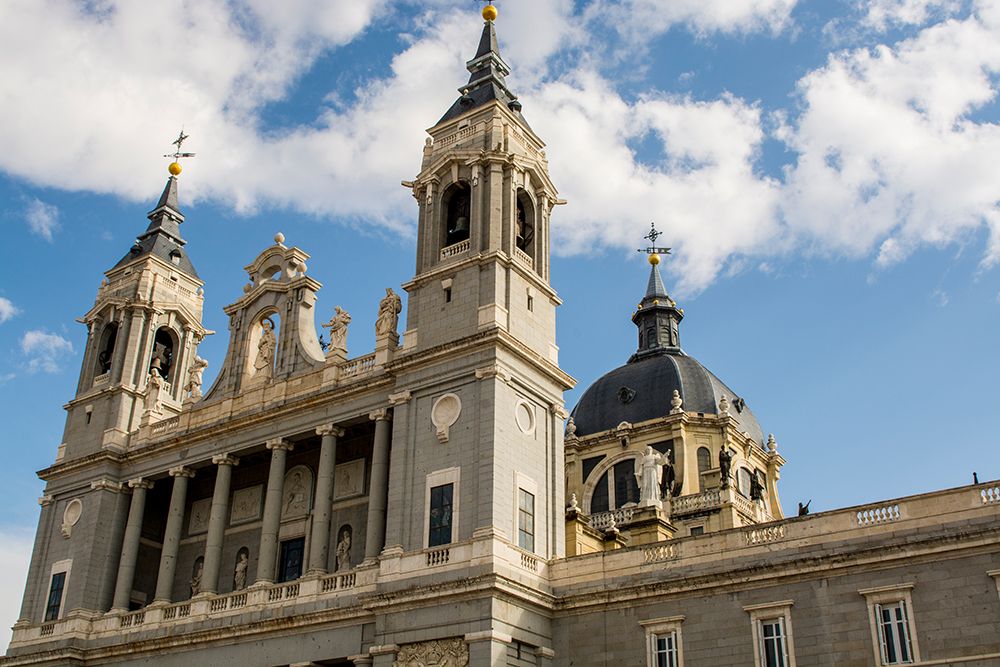 Cathedral of Saint Mary the Royal of the Almudena (Almudena Cathedral), Madrid, Spain. art print by Michael DeFreitas for $57.95 CAD