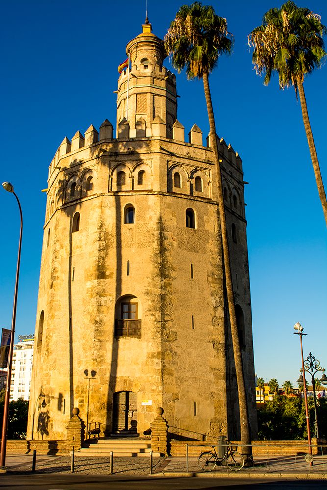 Torre del Oro (Golden Tower) middle ages watchtower, Seville, Andalusia, Spain. art print by Michael DeFreitas for $57.95 CAD