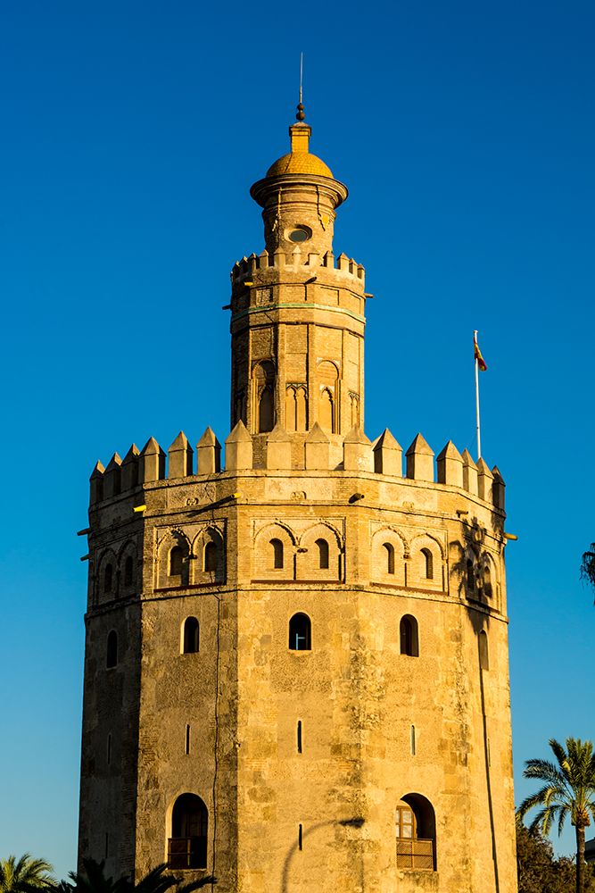 Torre del Oro (Golden Tower) middle ages watchtower, Seville, Andalusia, Spain. art print by Michael DeFreitas for $57.95 CAD