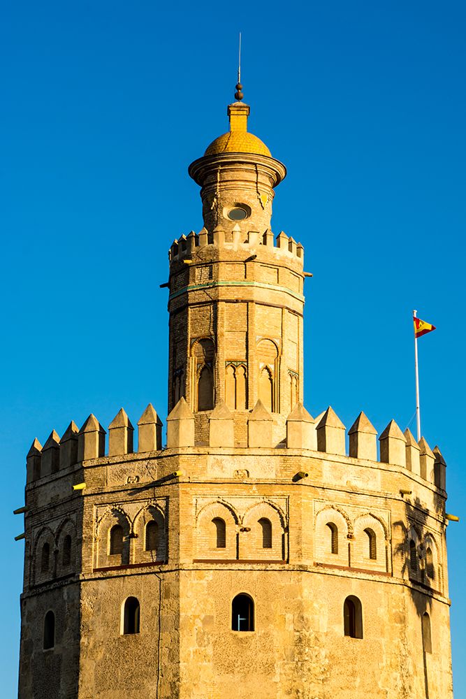 Torre del Oro (Golden Tower) middle ages watchtower, Seville, Andalusia, Spain. art print by Michael DeFreitas for $57.95 CAD