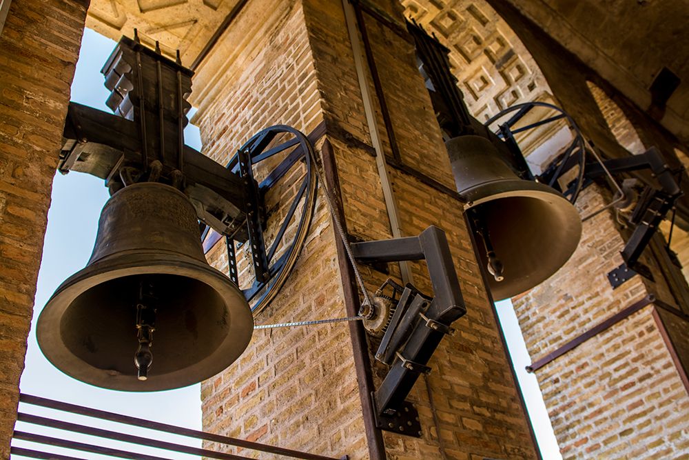 Bells at the Catedral de Sevilla (Seville Cathedral), UNESCO Site, Seville, Andalusia, Spain. art print by Michael DeFreitas for $57.95 CAD