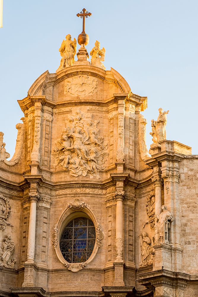 Door of the irons for the Valencia Cathedral, Plaza de la Reina, Valencia, Spain. art print by Michael DeFreitas for $57.95 CAD