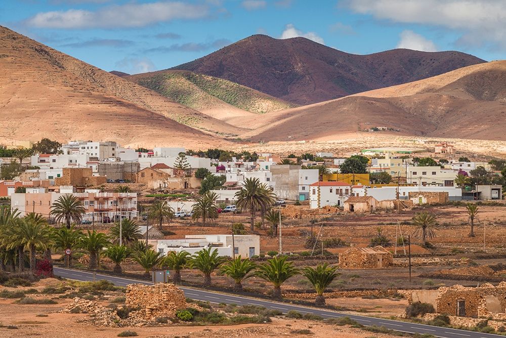 Canary Islands-Fuerteventura Island-Toto-desert village view art print by Walter Bibikow for $57.95 CAD