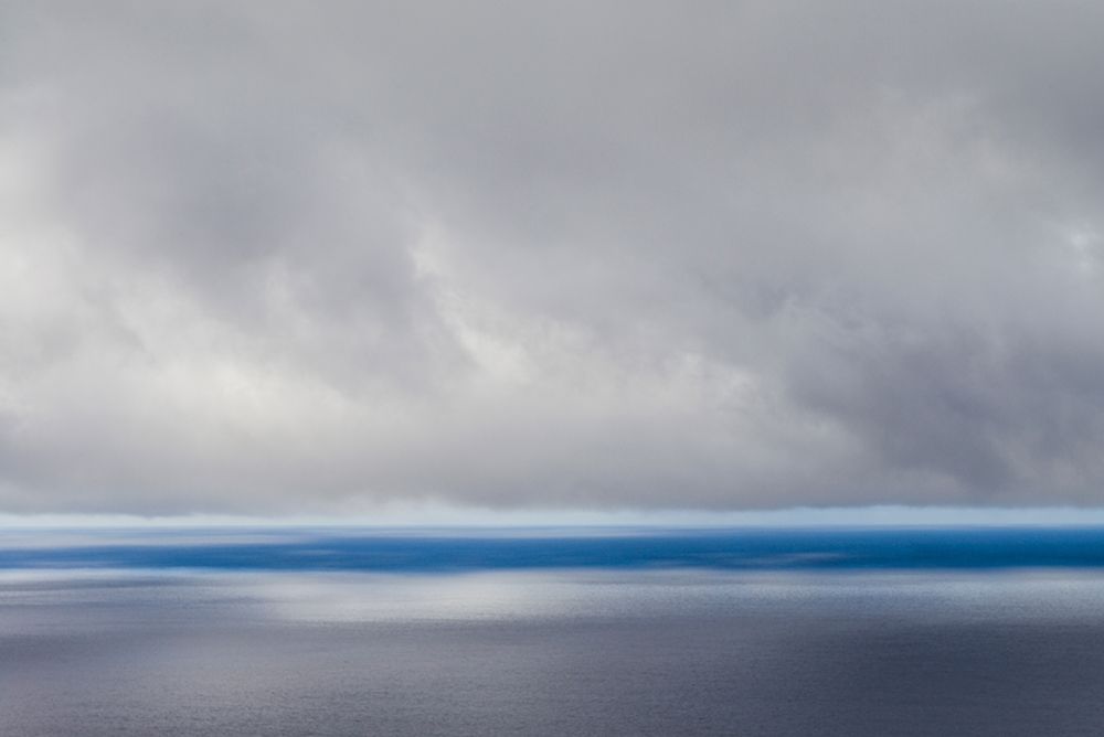Canary Islands-La Palma Island-Las Indias-storm front over Atlantic Ocean art print by Walter Bibikow for $57.95 CAD