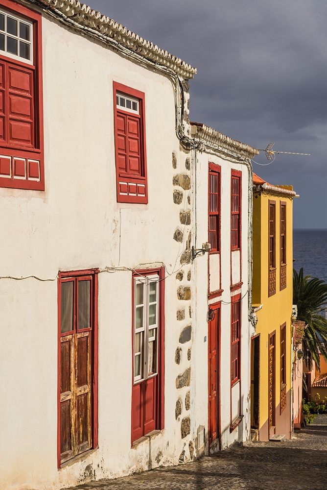 Canary Islands-La Palma Island-San Andres-village buildings art print by Walter Bibikow for $57.95 CAD