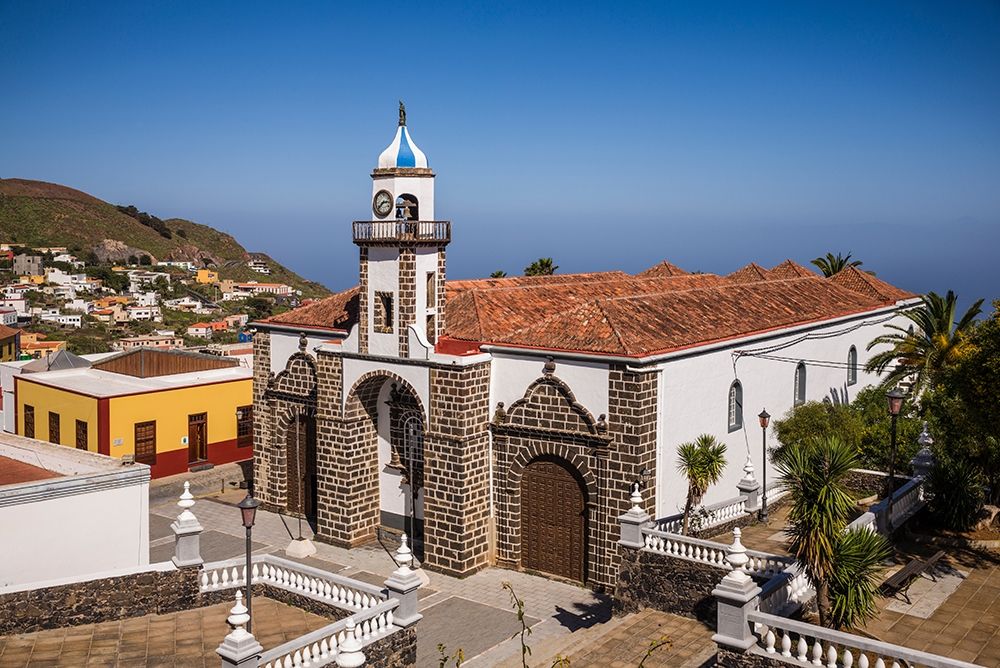 Canary Islands-El Hierro Island-Valverde-Iglesia de Nuestra Senora de la Concepcion church art print by Walter Bibikow for $57.95 CAD