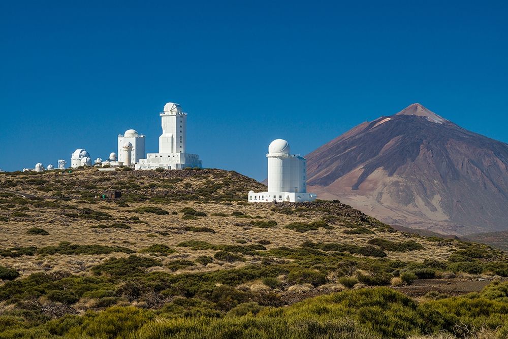 Canary Islands-Tenerife Island-El Teide Mountain-Observatorio del Teide-astronomical observatory art print by Walter Bibikow for $57.95 CAD