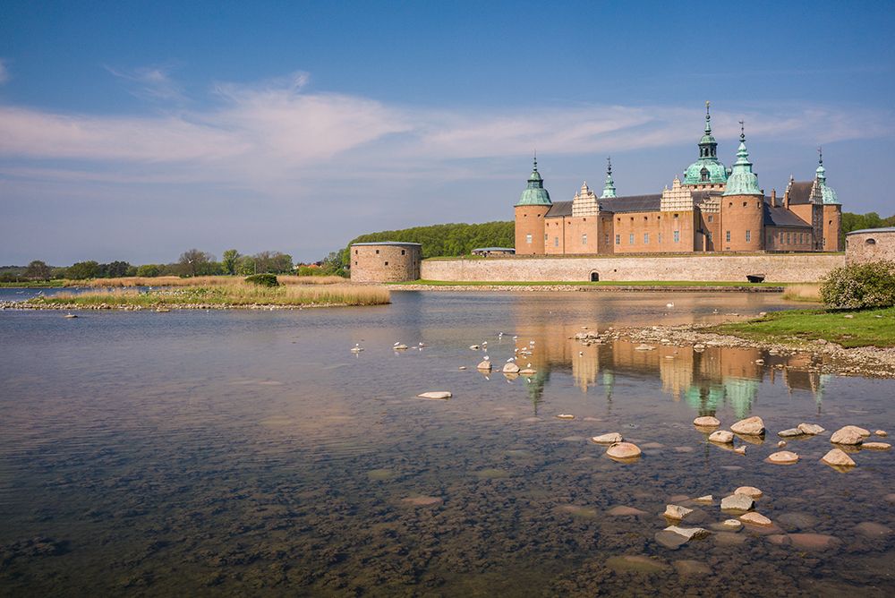 Sweden-Kalmar-Kalmar Slott castle art print by Walter Bibikow for $57.95 CAD