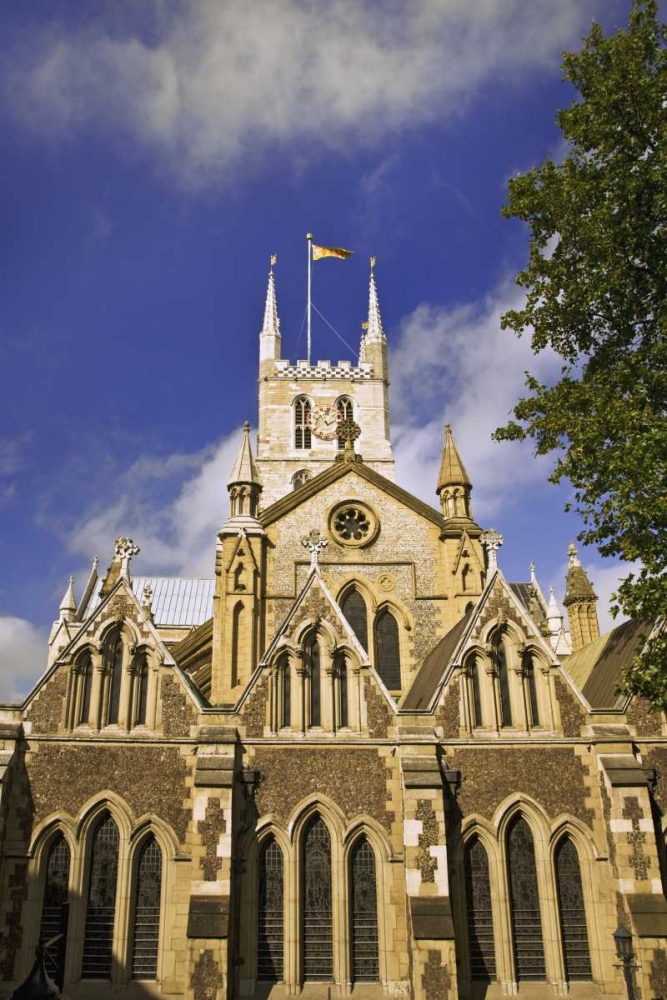 Great Britain, London The Southwark Cathedral art print by Dennis Flaherty for $57.95 CAD