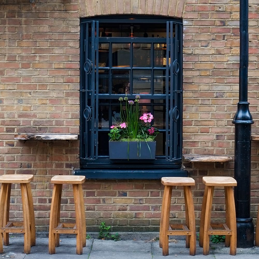 London, England, Great Britain. Old brick building in Bermondsey district. art print by Julien McRoberts for $57.95 CAD