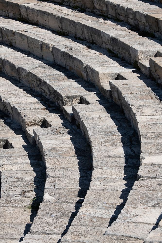 Cyprus-ancient archaeological site of Kourion The Theatre-circa 2nd century BC-seats 3,000 art print by Cindy Miller Hopkins for $57.95 CAD