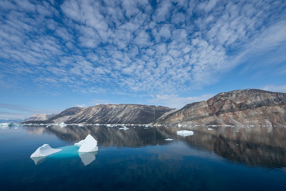West Greenland, Baffin Bay, Scenic Uummannaq Fjord. Second largest fjord system in Greenland. art print by Cindy Miller Hopkins for $57.95 CAD