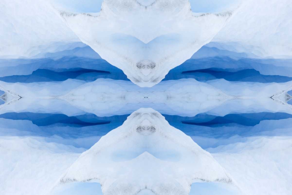 Argentina, Patagonia Abstract of glacier ice art print by Wendy Kaveney for $57.95 CAD