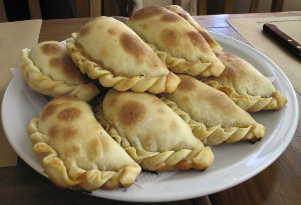 Argentina Plate of empanadas art print by Wendy Kaveney for $57.95 CAD