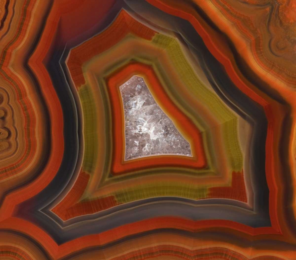 Argentina Close-up of Condor Agate stone art print by Dennis Kirkland for $57.95 CAD