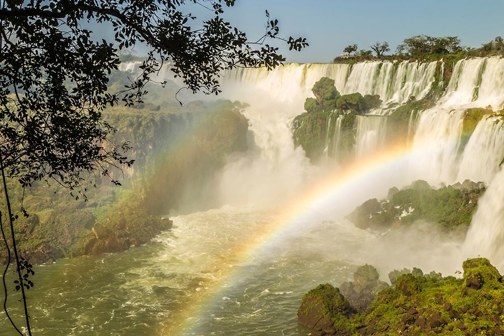 Brazil-Iguazu Falls Landscape of waterfalls  art print by Jaynes Gallery for $57.95 CAD