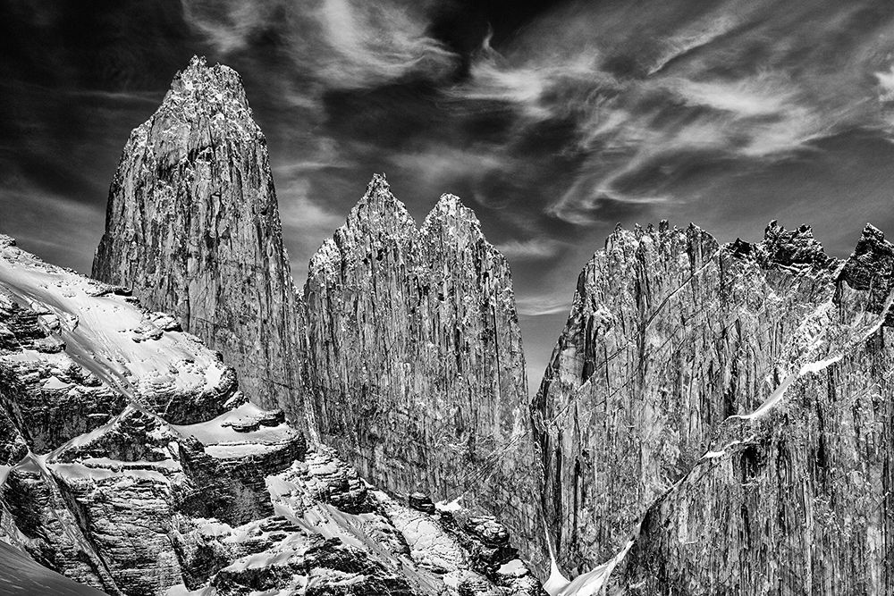 Torres del Paine Spires, Chile art print by John Ford for $57.95 CAD