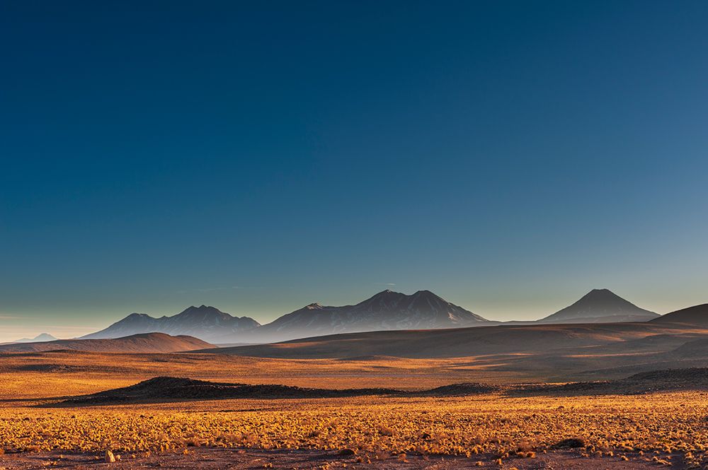Mountain peaks and desert landscape seen from the road to Paso Sico Atacama Desert-Chile art print by Sergio Pitamitz for $57.95 CAD