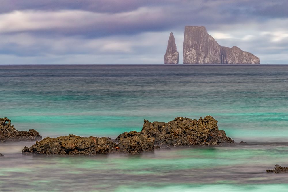 Kicker Rock or Leon Dormido-San Cristobal Island-Galapagos-Ecuador art print by Adam Jones for $57.95 CAD