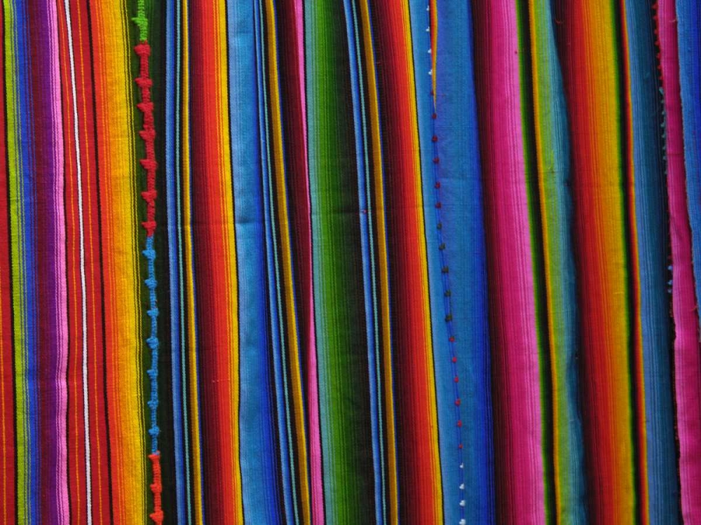 Guatemala, Colorful fabric art print by Dennis Kirkland for $57.95 CAD