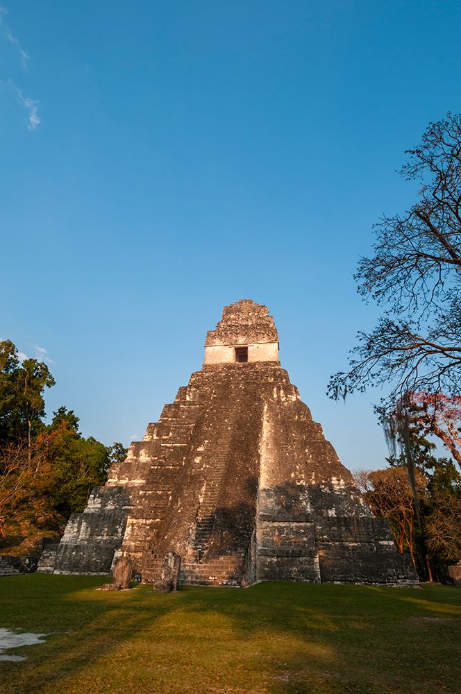 A view of Temple I-also known as the Temple of the Giant Jaguar Tikal National Park,Guatemala art print by Sergio Pitamitz for $57.95 CAD