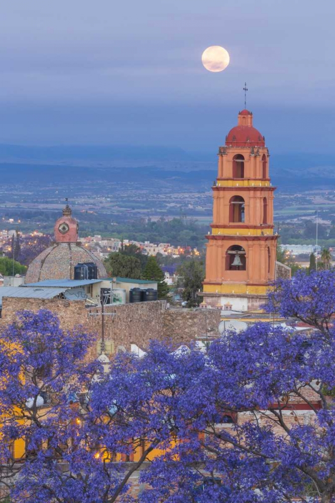 Mexico, San Miguel de Allende Full moon art print by Don Paulson for $57.95 CAD