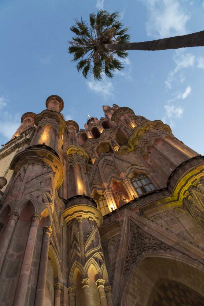 Mexico Parroquia de San Miguel Arcangel church art print by Don Paulson for $57.95 CAD