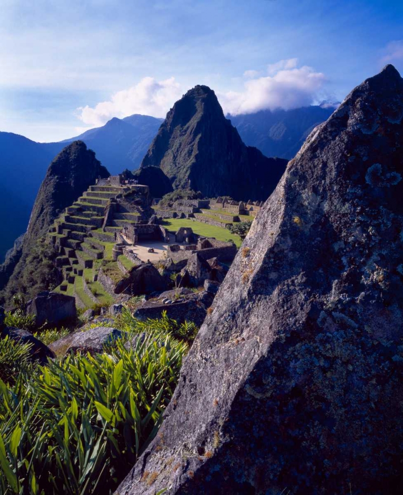 Peru, Andes Mountains Ruins of Machu Picchu art print by Jim Zuckerman for $57.95 CAD