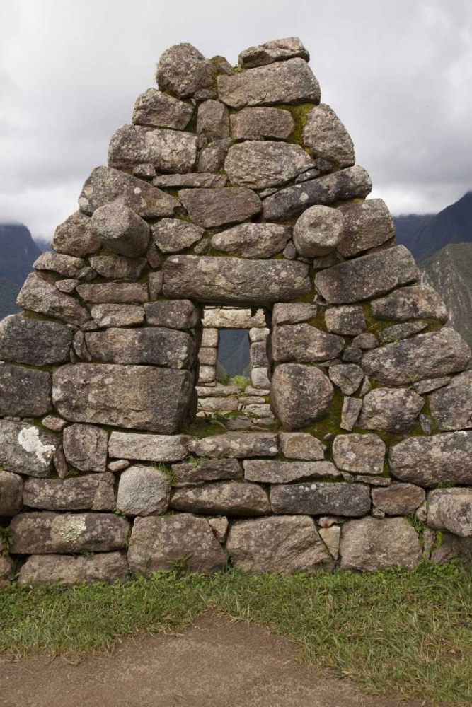 Peru, Machu Picchu Aligned windows in ruins art print by Wendy Kaveney for $57.95 CAD