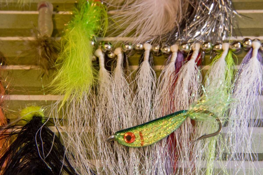 AK, Lake Clark NP Fishing flies art print by Wendy Kaveney for $57.95 CAD