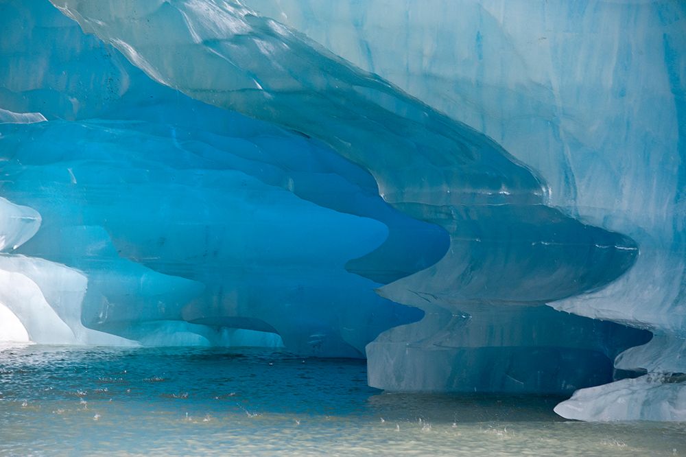 Melting patterns are amazing on this iceberg in Shakes Lake. art print by Betty Sederquist for $57.95 CAD