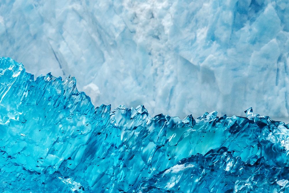 Glacial ice-LeConte Bay-Alaska art print by Jim Engelbrecht for $57.95 CAD