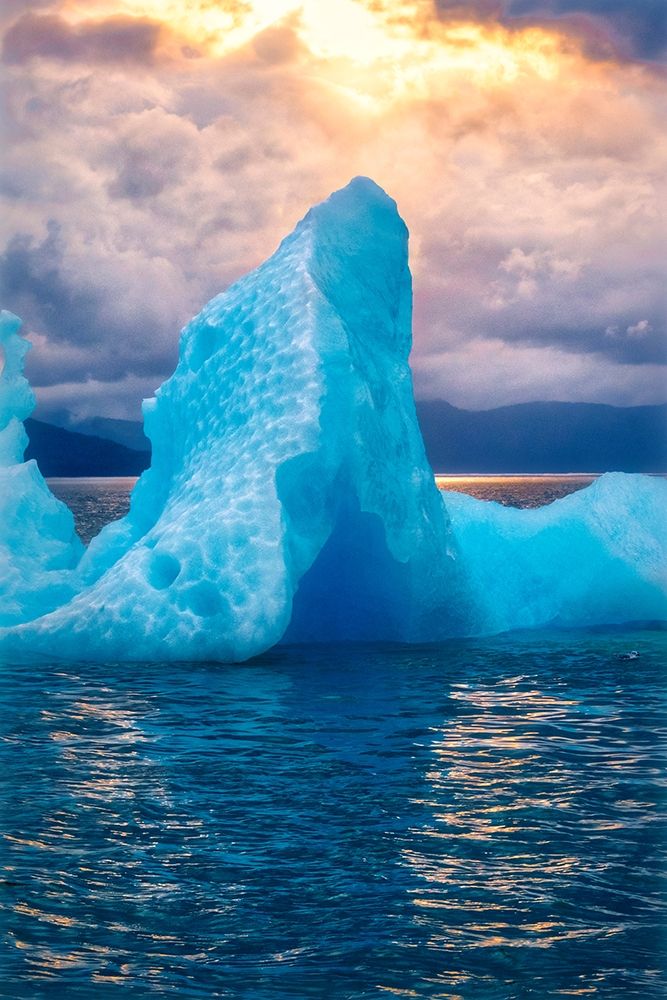 Glacial ice-iceberg-LeConte Bay-Alaska-USA art print by Jim Engelbrecht for $57.95 CAD