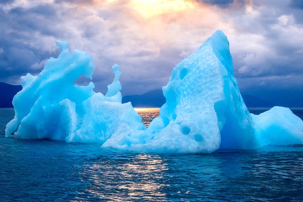 Alaskan Iceberg at sunrise art print by Jim Engelbrecht for $57.95 CAD