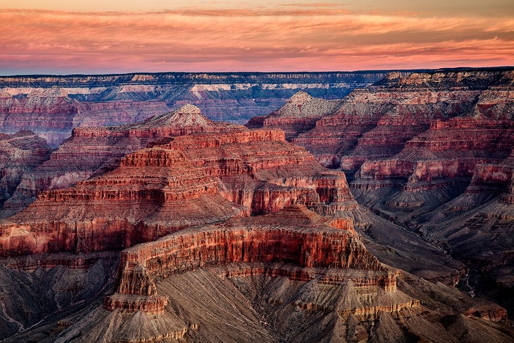 Arizona-Grand Canyon National Park-Dawn from between Hopi Point and Powell Point art print by Ann Collins for $57.95 CAD