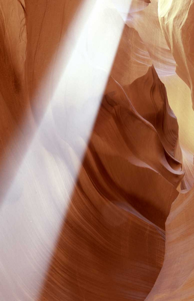 Arizona, Antelope Canyon Sun in a slot canyon art print by Jay OBrien for $57.95 CAD