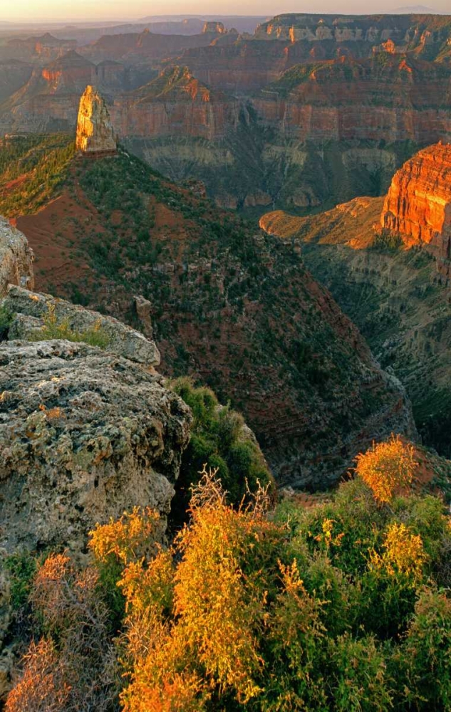 AZ, Grand Canyon, Sunrise at Point Imperial art print by Dave Welling for $57.95 CAD