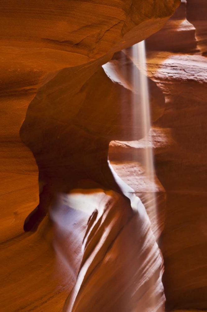 AZ Falling sand in  Upper Antelope Canyon art print by Nancy Rotenberg for $57.95 CAD