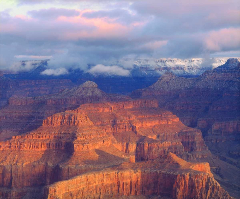 USA, Arizona, Grand Canyon NP in winter art print by Christopher Talbot Frank for $57.95 CAD