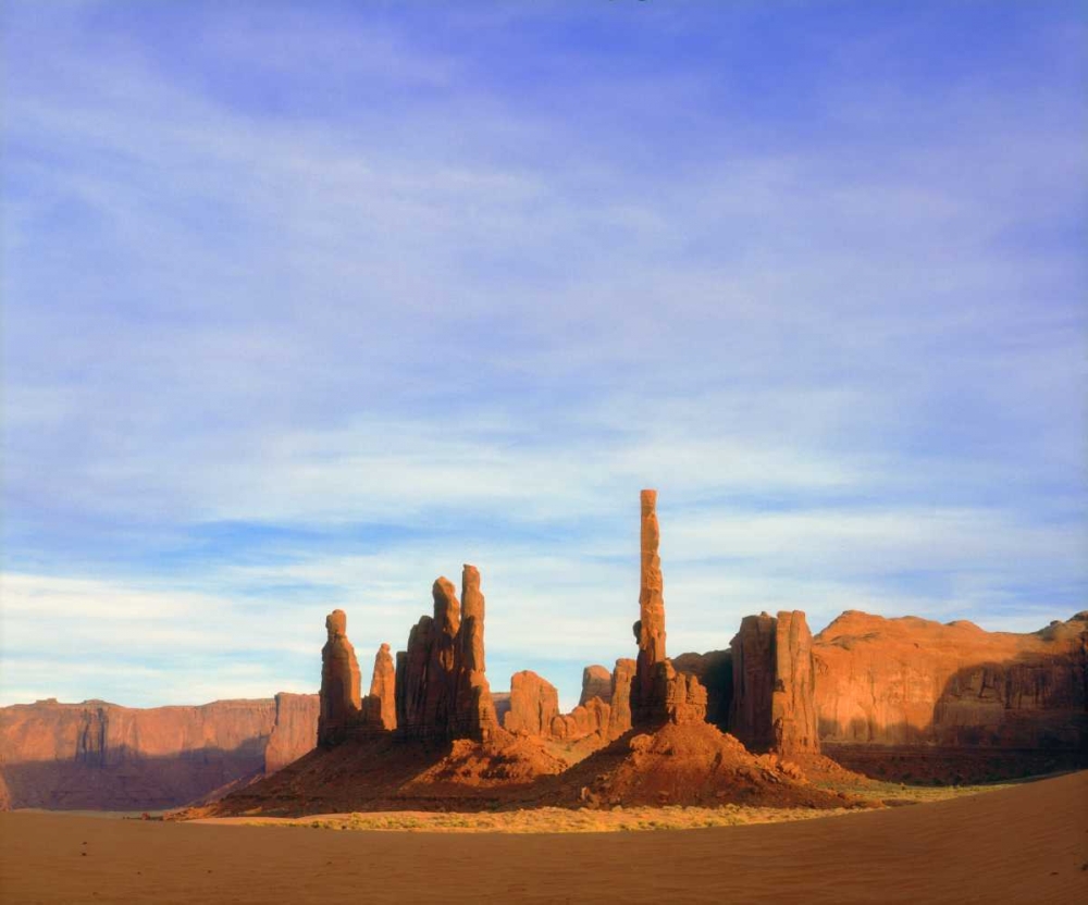 Arizona, Sandstone formations in Monument Valley art print by Christopher Talbot Frank for $57.95 CAD