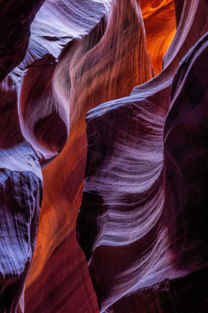 Arizona, Paige Rock patterns in Antelope Canyon art print by Jay OBrien for $57.95 CAD